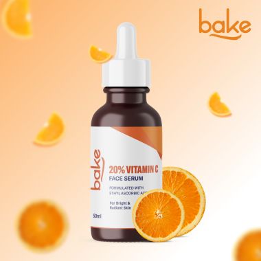 Bake Cosmetics: 20% Vitamin C Face Serum For Glowing & Bright Skin -50ml