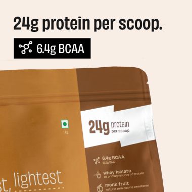 The Whole Truth: Whey Protein Isolate+Concentrate  Cold Coffee 1 kg (2.2 lbs)  24g Protein/Scoop  6.6g BCAA  100% Authentic Whey & No Adulteration  Clean, Light & Easy to Digest