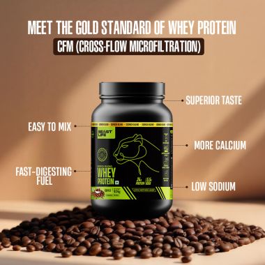 Beastlife: Isorich Blend Whey Protein Isolate + Concentrate With Ultrasorb Tech (924 g, Coffee)