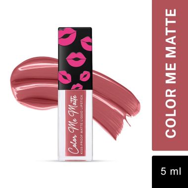 Jaquline USA: Color Me Matte Liquid Lipstick 5ml Cinnamon Brown