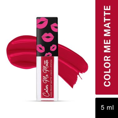 Jaquline USA: Color Me Matte Liquid Lipstick 5ml Sangria Red