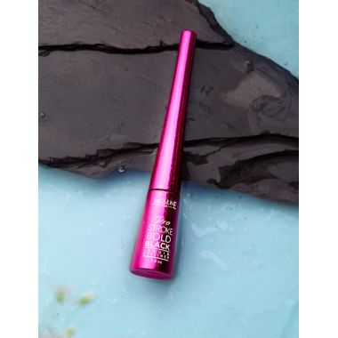 Jaquline USA: Pro Stroke Bold Black Liquid Eyeliner 24Hrs 3.5ml