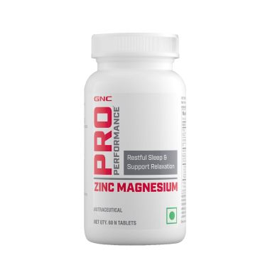 GNC: Pro Performance Zinc Magnesium Amino Complex 60 Tablets