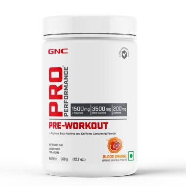 GNC: Pro Performance Pre-Workout  Blood Orange | 360 gm