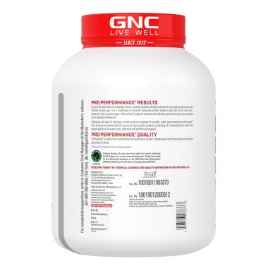 GNC: Pro Performance 100% Whey Protein Powder | Cafe Mocha | 4 lbs