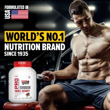 GNC: Pro Performance 100% Whey Protein Powder | Chocolate Supreme | 4 lbs
