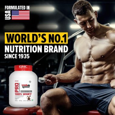 GNC: Pro Performance 100% Whey Protein Powder | Cafe Mocha | 4 lbs