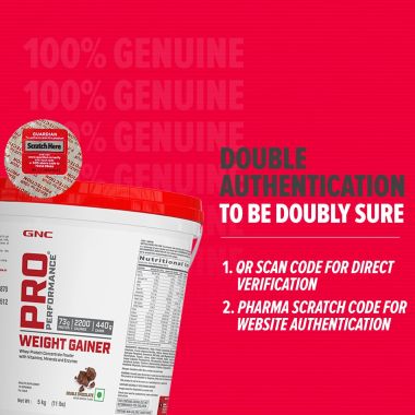 GNC: Pro Performance Weight Gainer Double Chocolate | 5 Kg