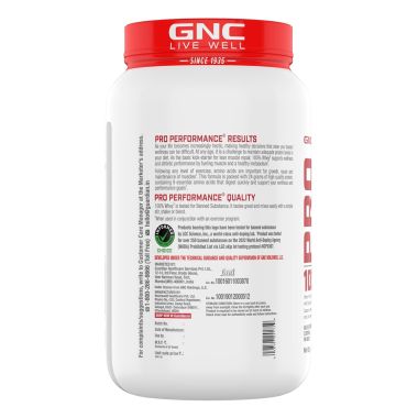 GNC: Pro Performance 100% Whey Protein Powder | Chocolate Supreme | 2 lbs