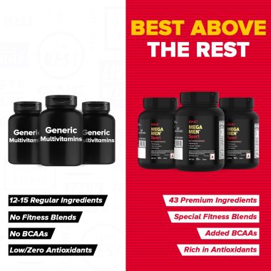 GNC: Mega Men Sport Multivitamin for Men | Formulated In USA | 43 Premium Ingredients | 60 Tablets