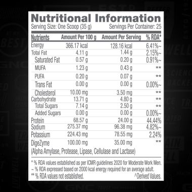 GNC: Pro Performance 100% Whey Protein Powder | Creamy Strawberry | 2 lbs
