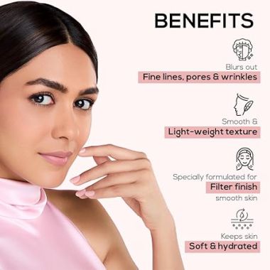 Renee Cosmetics: Bollywood Filter Face Primer 15gm | for a Flawless & Smooth Skin | Blurs Fine Lines, Wrinkles & Pores Instantly | Hydrating, Lightweight & Non-sticky | Cruelty-free