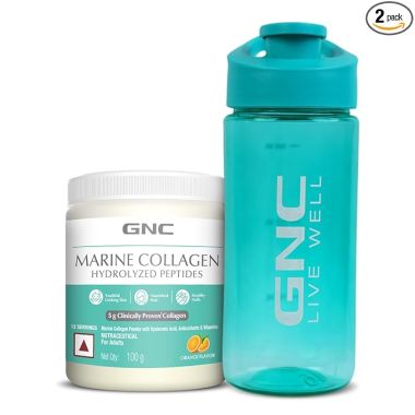 GNC: GNC Marine Collagen 100g + Blue sipper