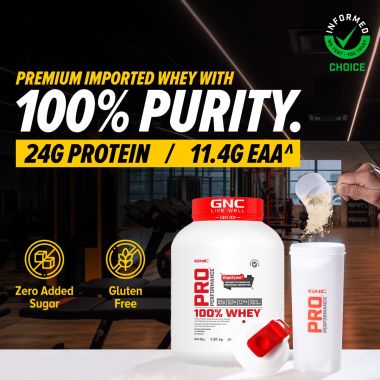 GNC: Pro Performance 100% Whey Protein Powder | Cafe Mocha | 4 lbs