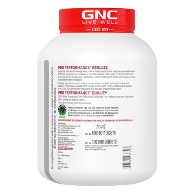 GNC: Pro Performance 100% Whey Protein Powder | Chocolate Fudge | 4 lbs
