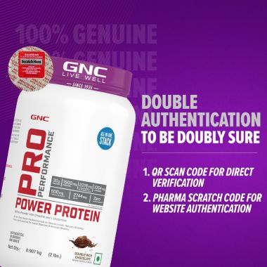 GNC: Pro Performance Power Protein Double Rich Chocolate | 2 lbs