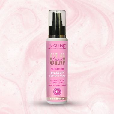 Jaquline USA: Lumi Glo Shimmer Makeup Setter Spray Pink Infusion 100ml