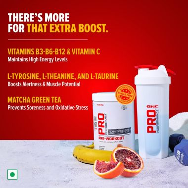 GNC: Pro Performance Pre-Workout  Blood Orange | 360 gm