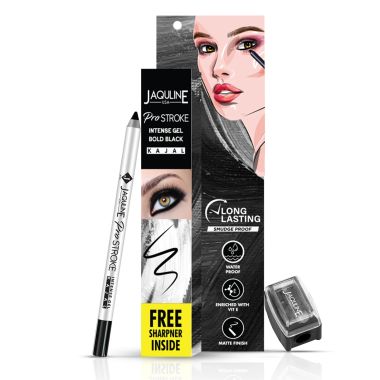 Pro Stroke Intense Gel Kajal and Sharpener 1.2gm