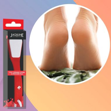 Jaquline USA: Ceramic Stone/Pedicure File(dual)