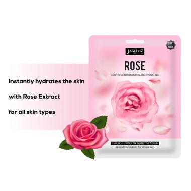 Jaquline USA: Rose Sheet Mask1N