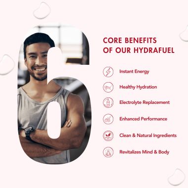 Wishnew Wellness: HYDRAFUEL Tigers Blood Flavor | Instant Drink Mix | 20 Servings | Replenish, Rehydrate & Energize | 100% Vegetarian