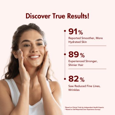 Wishnew Wellness: BEAUTY COLLAGEN COMPLEX | 21 Servings | Healthy Hair, Skin & Nails | Chocolate Flavor