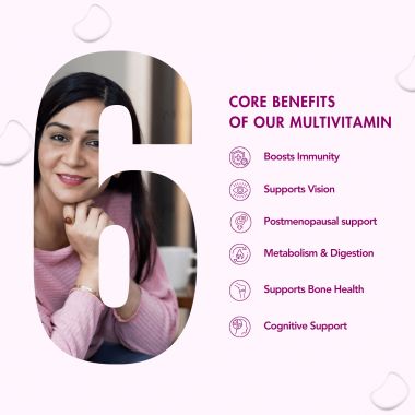 Wishnew Wellness: DAILY RITUAL Women 50+ Multivitamin | Delayed Release Oil Fill Capsules for Optimal Absorption | Supports Menopause, Hormonal Balance, Skin & Joint Health - 60 Vegetarian Capsules