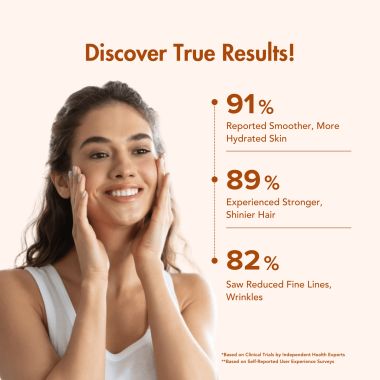 Wishnew Wellness: BEAUTY COLLAGEN COMPLEX | 21 Servings | Healthy Hair, Skin & Nails | Mango Flavor