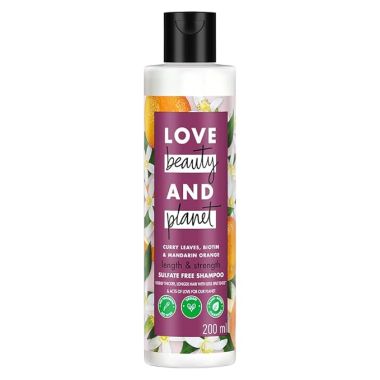 Love Beauty And Planet: Curry Leaves|| Biotin & Mandarin Paraben & Sulfate...