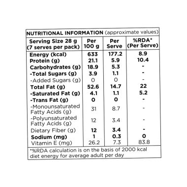 Nutty Gritties: Combo of Jumbo California Almonds 200gm & Roasted Pistachios -Pack of 2 - 200gm each