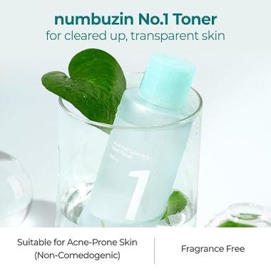 Numbuzin: No.1 Pure-Full Calming Herb Toner (300ml)