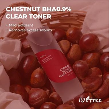 Isntree: Isntree Chestnut BHA 0.9% Clear Toner (Pack Size:200ml)