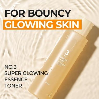 Numbuzin: No.3 Super Glowing Essence Toner (200ml)