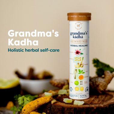 Wellbeing Nutrition: Grandma's Kadha - Ayurvedic Tea- 15 Tabs
