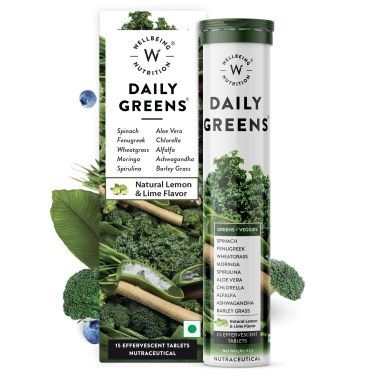 Wellbeing Nutrition: Daily Greens, Organic Wholefood Multivitamin - 15 Tabs
