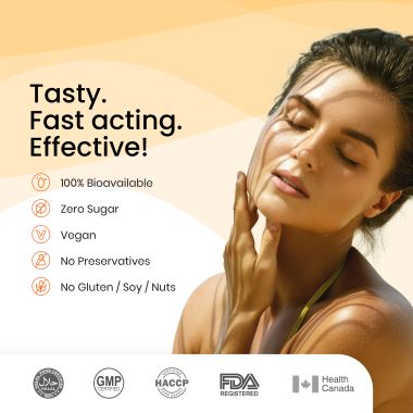 Wellbeing Nutrition: Natural Vitamin D3 + K2 Melts - 30 Oral Strips