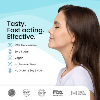 Wellbeing Nutrition: Instant Throat Relief Melts - 30 Oral Strips