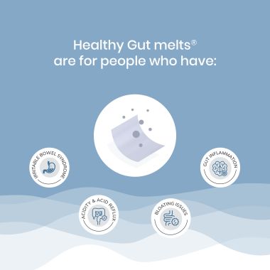 Wellbeing Nutrition: Healthy Gut Oral Melts Thin Strips - Probiotic, Sugar-Free | 30 pcs