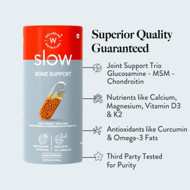 Wellbeing Nutrition: Slow | Bone & Joint Support - 60 Capsules