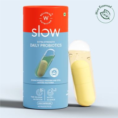 Wellbeing Nutrition: Advanced Daily Probiotics + Omega 3 | 60 Enteric-Coated Veg Caps