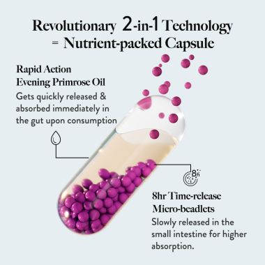 Wellbeing Nutrition: Slow Hair Skin & Nails | Collagen Glutathione - 60 Capsules