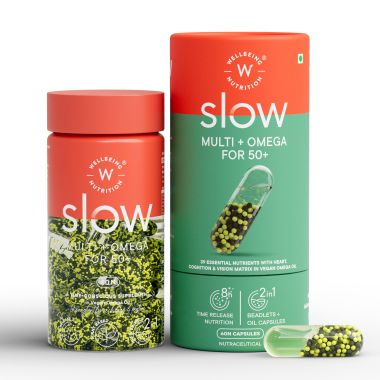 Wellbeing Nutrition: Slow Multivitamin for Him 50+  - 60 Capsules