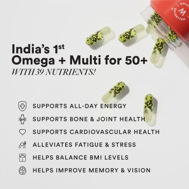 Wellbeing Nutrition: Slow Multivitamin for Him 50+  - 60 Capsules