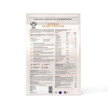 Wellbeing Nutrition: Superfood Plant Protein - Vanilla Caramel - 500 gm