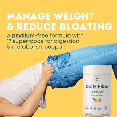 Wellbeing Nutrition: Daily Fiber - Pina Colada Flavor - 30 Servings