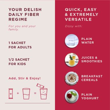 Wellbeing Nutrition: Daily Fiber - Vanilla Berry Flavor - 30 Servings