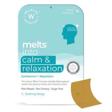 Wellbeing Nutrition: Melts Calm & Relaxation - 30 oral strips