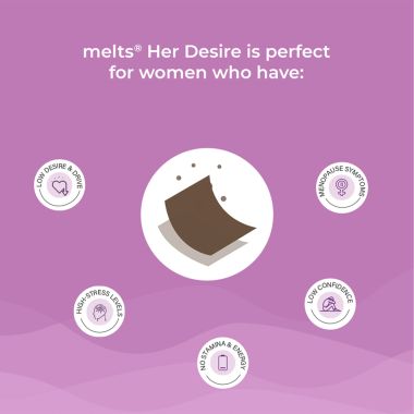 Wellbeing Nutrition: Melts Her Desire - 30 Oral Strips