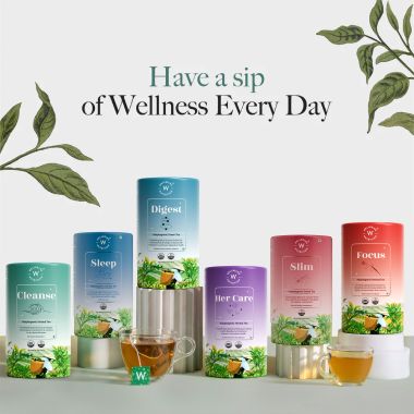 Wellbeing Nutrition: Slim Tea with Garcinia & Green Coffee Beans - 40gm